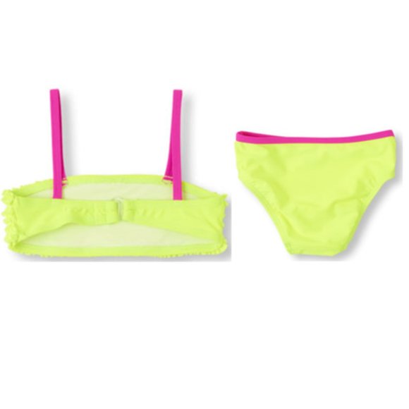 The Children's Place Girls 2-PC Swim Set Bikini UPF 50+ Lined Strap Swim… - Picture 7 of 8